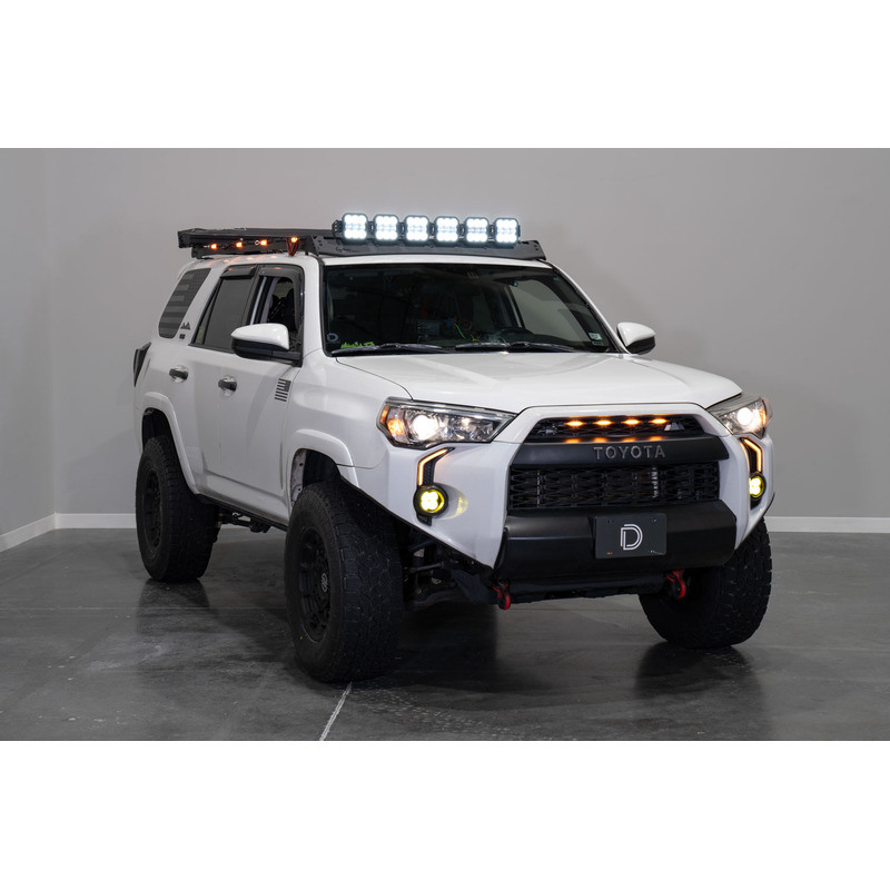  Diode Dynamics - SS5 7-Pod CrossLink Mounting Kit for Prinsu/Sherpa Roof Racks, Pro White Combo